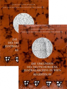 Die Urkunden des Deutschordens-Zentralarchivs in Wien