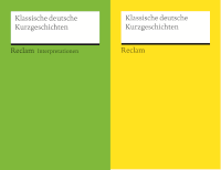 Klassische deutsche Kurzgeschichten / Interpretationen. Klassische deutsche Kurzgeschichten