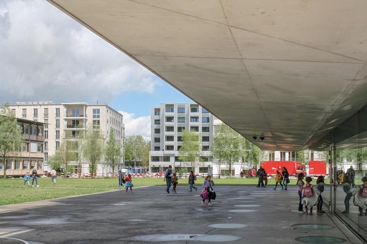Hunziker Areal. Architektur: Duplex Architekten, Futurafrosch, Miroslav Šik, Müller Sigrist Architekten, pool Architekten, Zürich, 2015. Foto Dominique Boudet